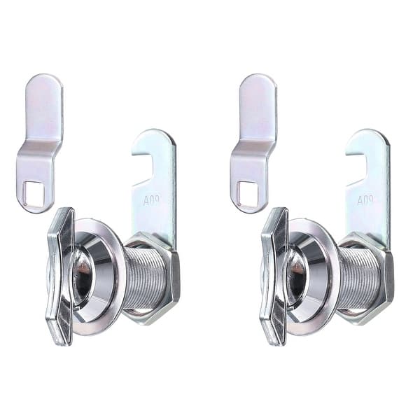 Thumb Operated Offset Cabinet Locks Keyless Non-Locking RV Cam Lock Fit ...
