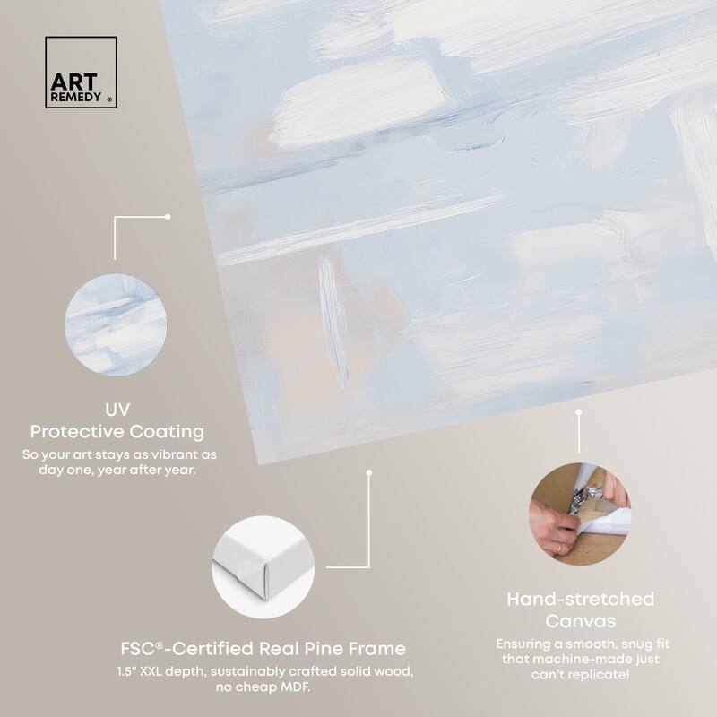 Frozen in Time II Canvas Set of 2 by Art Remedy, Gallery Wrapped