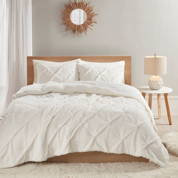 Sherpa down cheap alternative comforter set