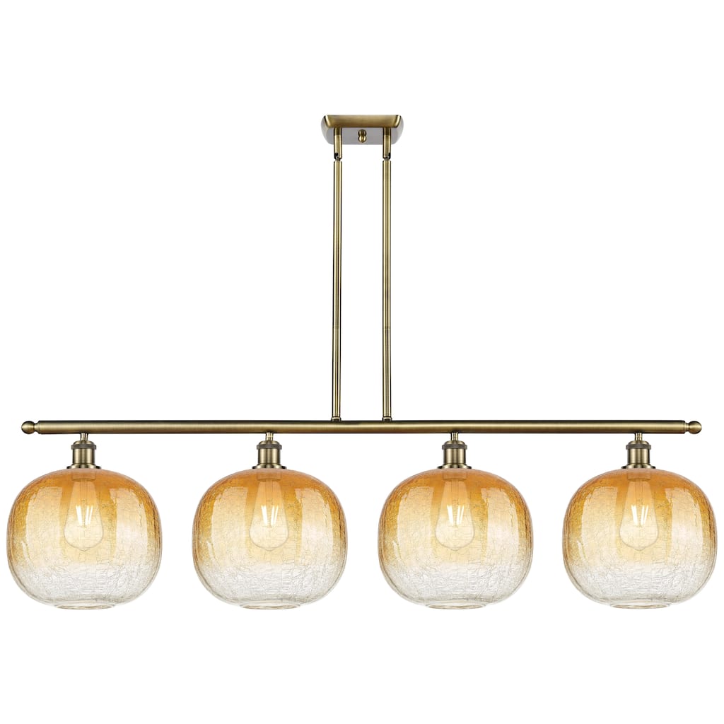 Innovations Lighting Endless Possibilities Ballston - Brookhaven Sphere - 4 Light 49" Stem Hung Island Light