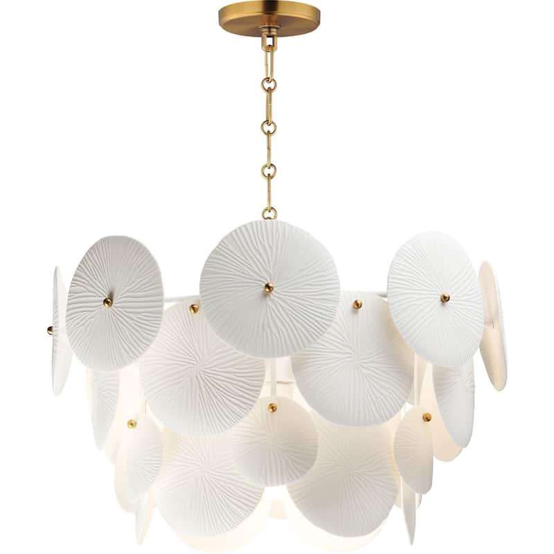 Maxim 12824WT Isla 4 Light 21" Wide Waterfall Chandelier