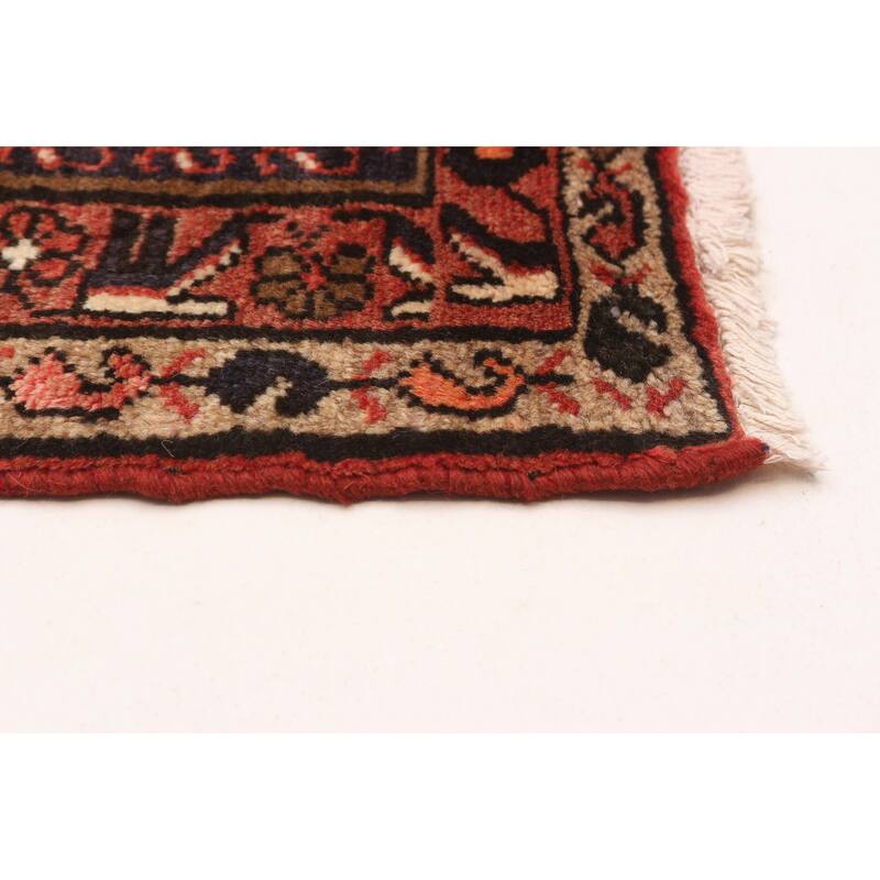 ECARPETGALLERY Hand-knotted Andelz Red Wool Rug - 3'6 x 6'8