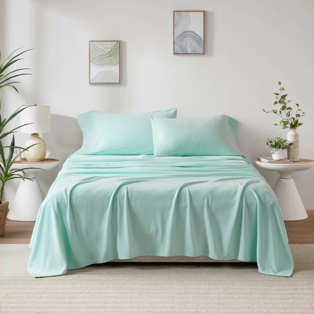 Madison Park Micro Fleece Bed Sheet Set