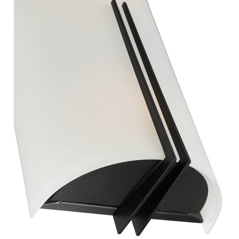 Access Lighting Prong Tall LED Wall Sconce - Matte Black