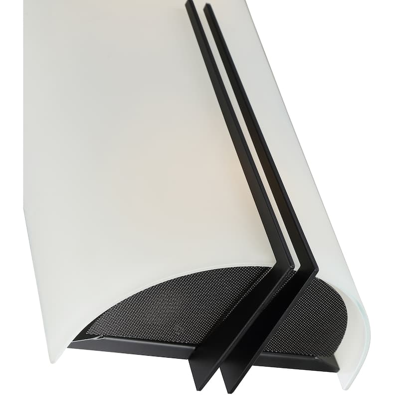 Prong Tall LED Wall Sconce - Matte Black