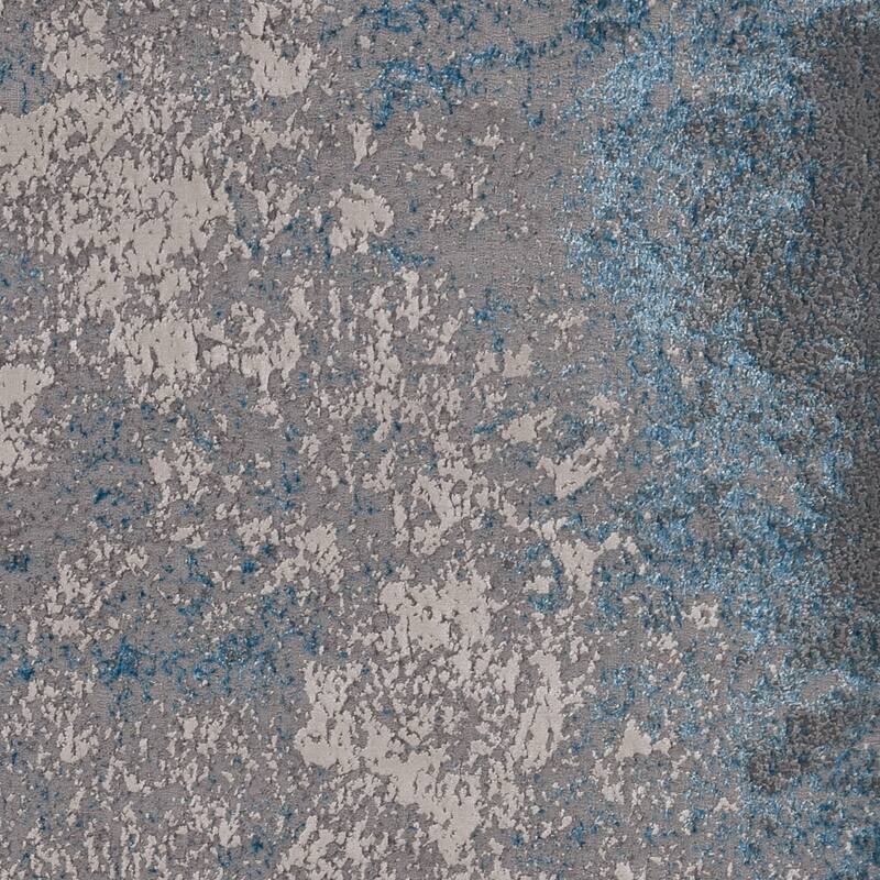 Silver Orchid Monel Natural Contemporary Rug