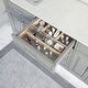 preview thumbnail 13 of 14, Thomas 72-in Solid Hardwood Bathroom Vanity with Power Bar and Drawer Organizer