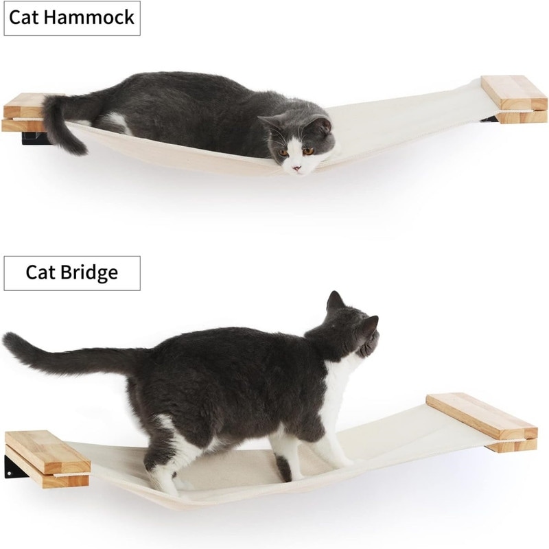 Diy cat top hammock wall