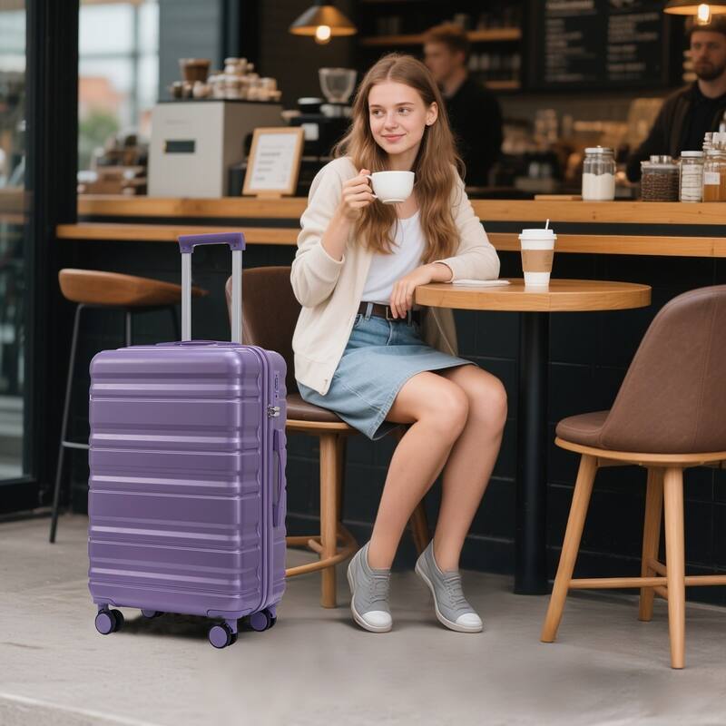Luggage Sets 3 Piece Suitcases with Wheels, Suitcase Set ABS Hard Case Luggage with TSA Combination Lock, for Men and Women