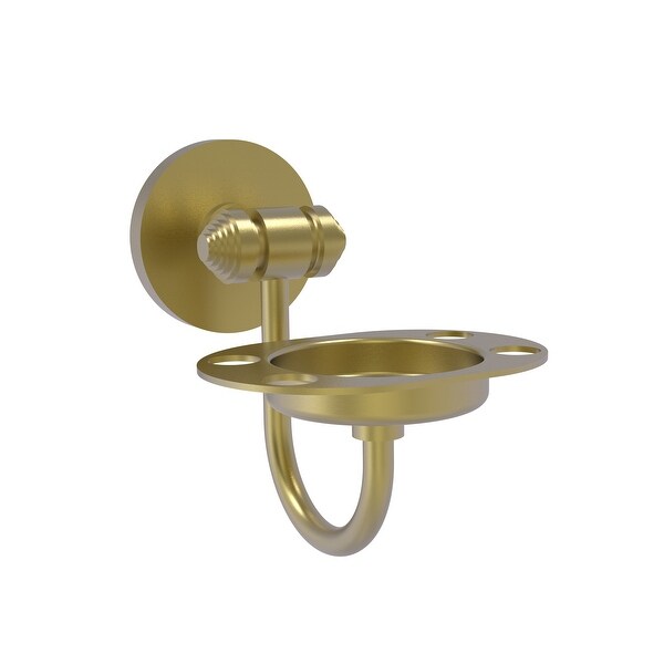 Allied Brass Southbeach Collection Wall Mounted Tumbler and Toothbrush Holder