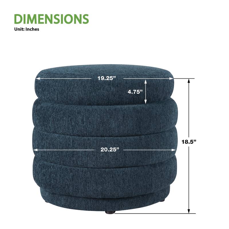 Cecil Storage Ottoman