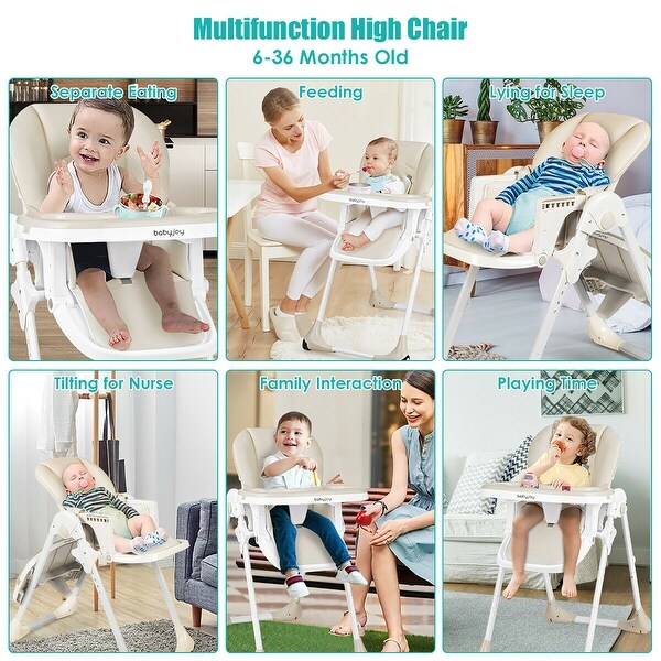 tilting high chair