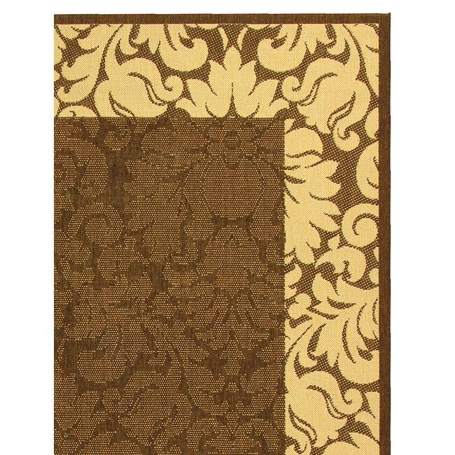 SAFAVIEH, Courtyard Foelke Indoor/ Outdoor Patio Backyard Rug