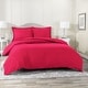 preview thumbnail 21 of 175, Nestl Ultra Soft Double Brushed Microfiber Duvet Cover Set with Button Closure