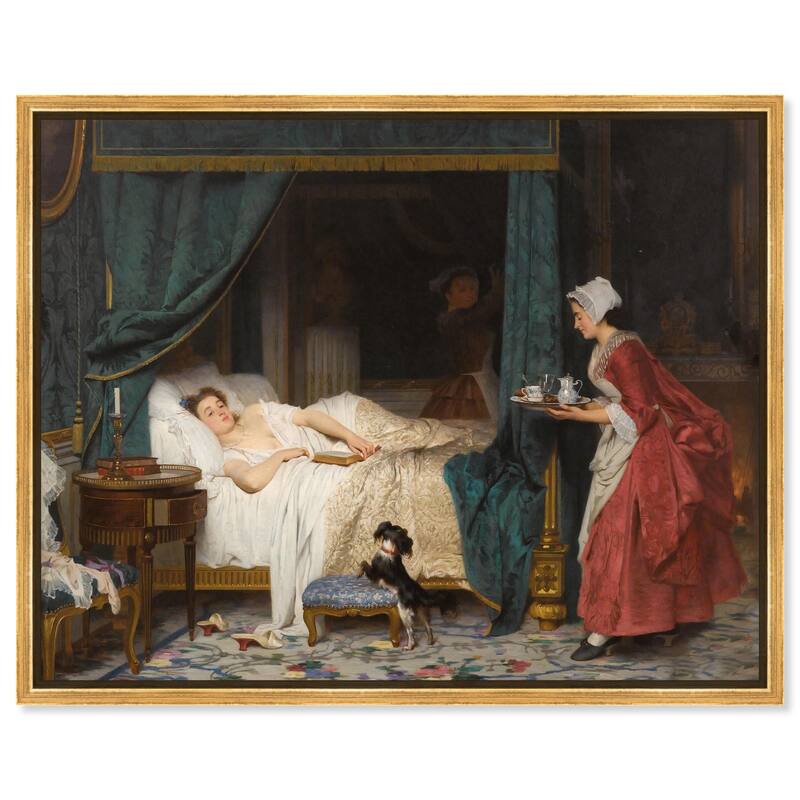 The Awakening 1865 Canvas by Art Remedy - Gold - 36" x 30"