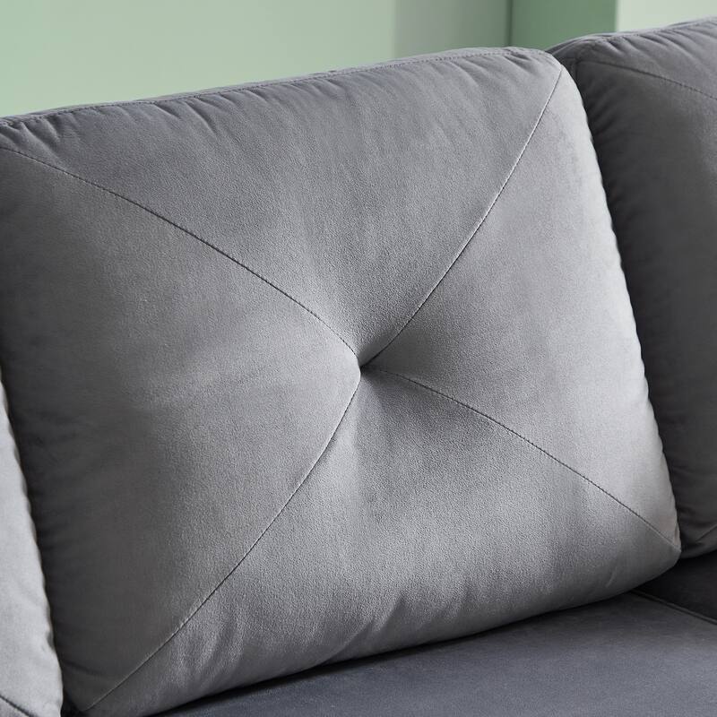 83" L-Shape Sectional Sofa with Storage Chaise