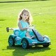 preview thumbnail 22 of 39, Kids 12V Ride-On Go-Kart with Parent Control, Bluetooth, Music, Ages 3-6