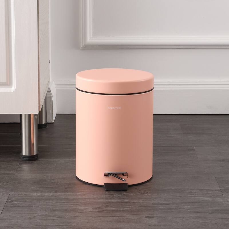 happimess Oscar 8-Gallon Step-Open Trash Can and Mini Trash Can