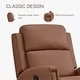 preview thumbnail 31 of 52, Jerome Swivel Glider Recliner Nursery Chair Manual Push Back Recliner