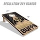 preview thumbnail 2 of 5, Colorado Buffaloes NCAA 2x4 Professional Cornhole Board Set