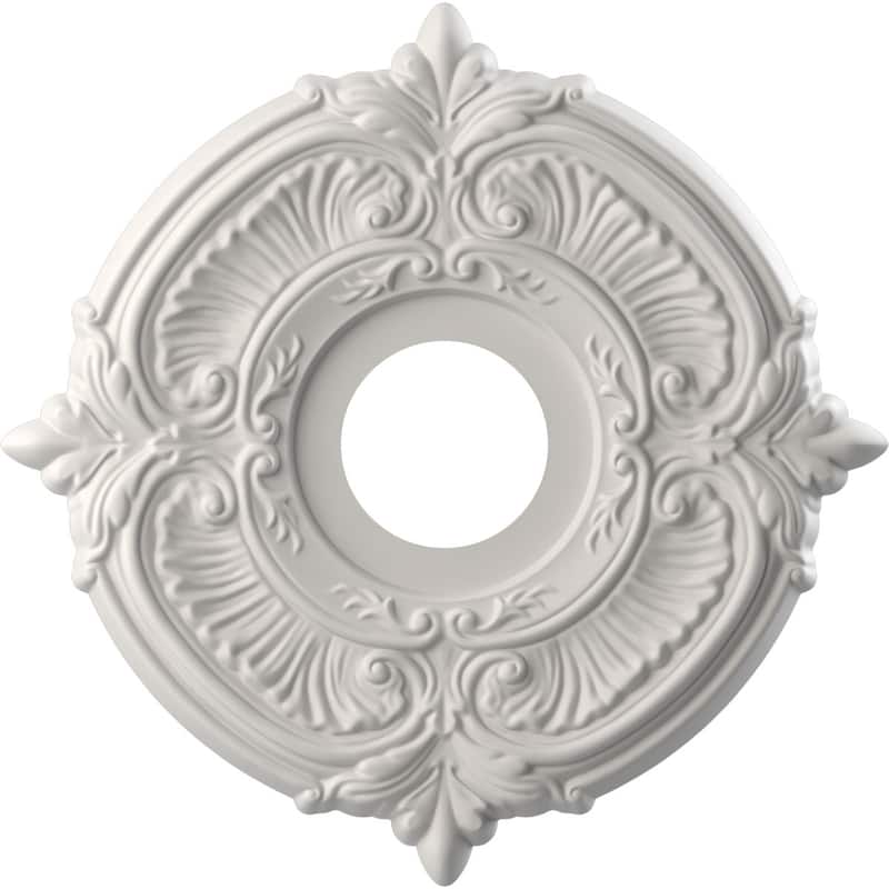 3 1/2" Inside Diameter - Attica Thermoformed PVC Ceiling Medallion