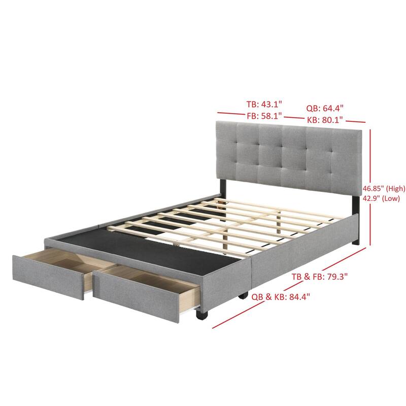 Anaheim Storage Bed