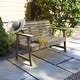 preview thumbnail 27 of 27, Highwood Weatherly Eco-Friendly 4-foot Garden Bench - N/A