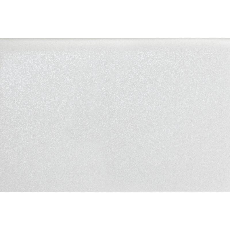 Modern Full Bed with LED Light Headboard, White High Gloss Finish, Faux Leather Upholstered Wooden Furniture