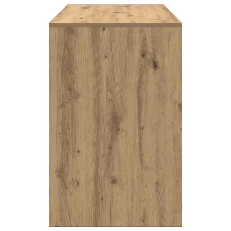 vidaXL Desk Artisan oak Engineered wood Medium Desk Rectangular