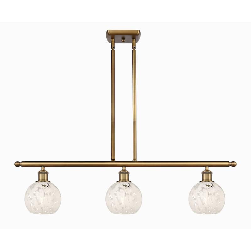 Innovations Lighting 516-3I-9-36-White Mouchette-Indoor Pendant White
