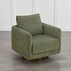preview thumbnail 60 of 67, Spruce & Spring Rebecca Swivel Accent Chair Armchair with Back Cushion