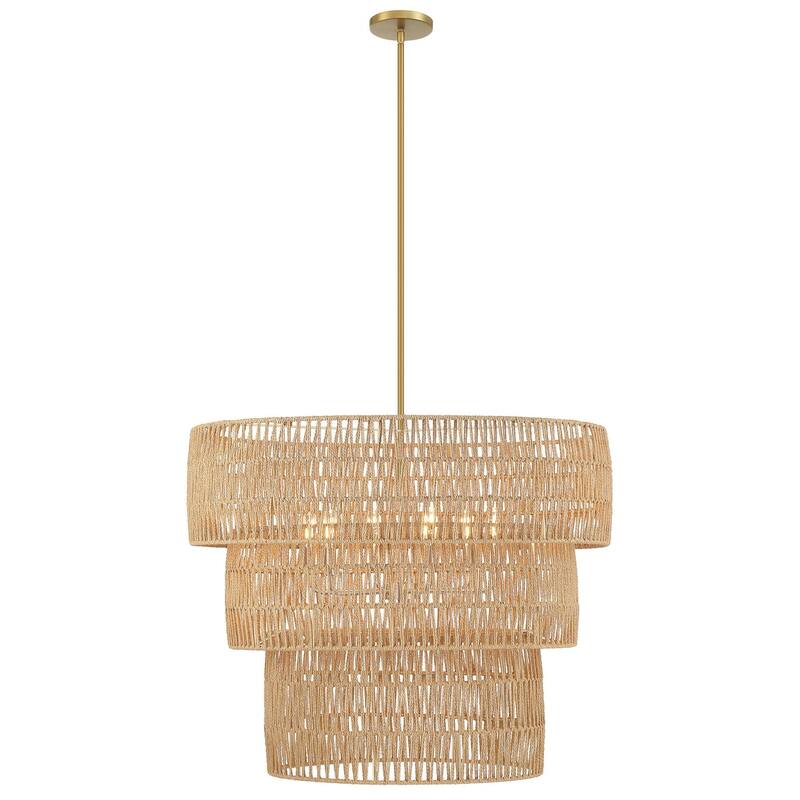 Minka Lavery 5046 Bungalow Heaven 6 Light 32" Wide Multi Light Pendant
