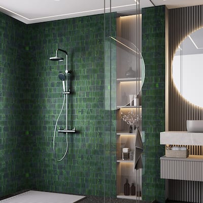 Merola Tile Joliet Jade 3" x 12" Ceramic Wall Tile
