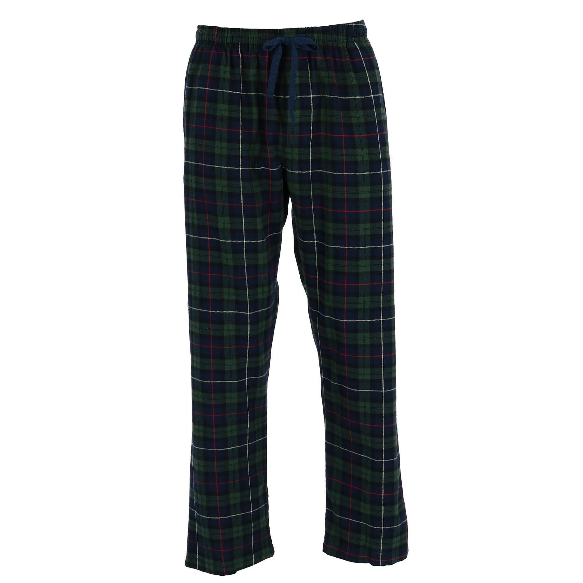 men's flannel pajama pants with pockets
