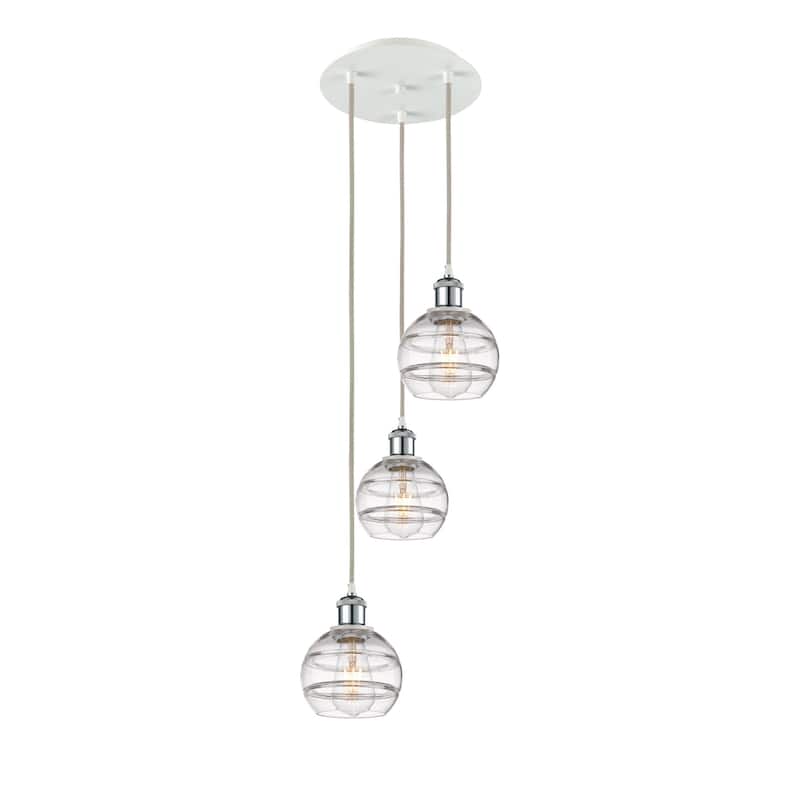 Innovations Lighting 113B-3P-24-12 Rochester Pendant Rochester 3 Light