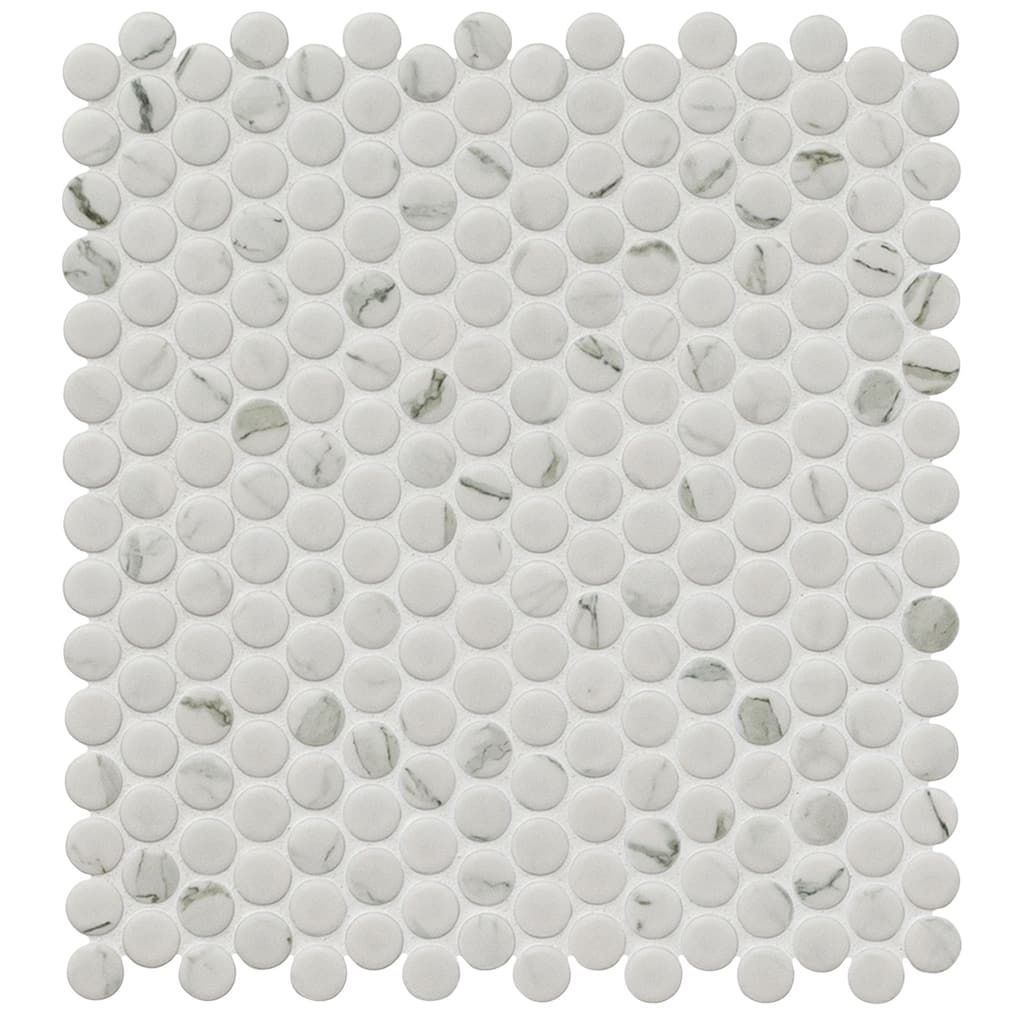 Ackland AKM-P-L11X12PRM-CA 11" x 12" Porcelain Penny Wall Tile - Sold