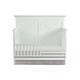 preview thumbnail 8 of 7, Tahoe Youth 59" Wide Convertible Crib, Sea Shell