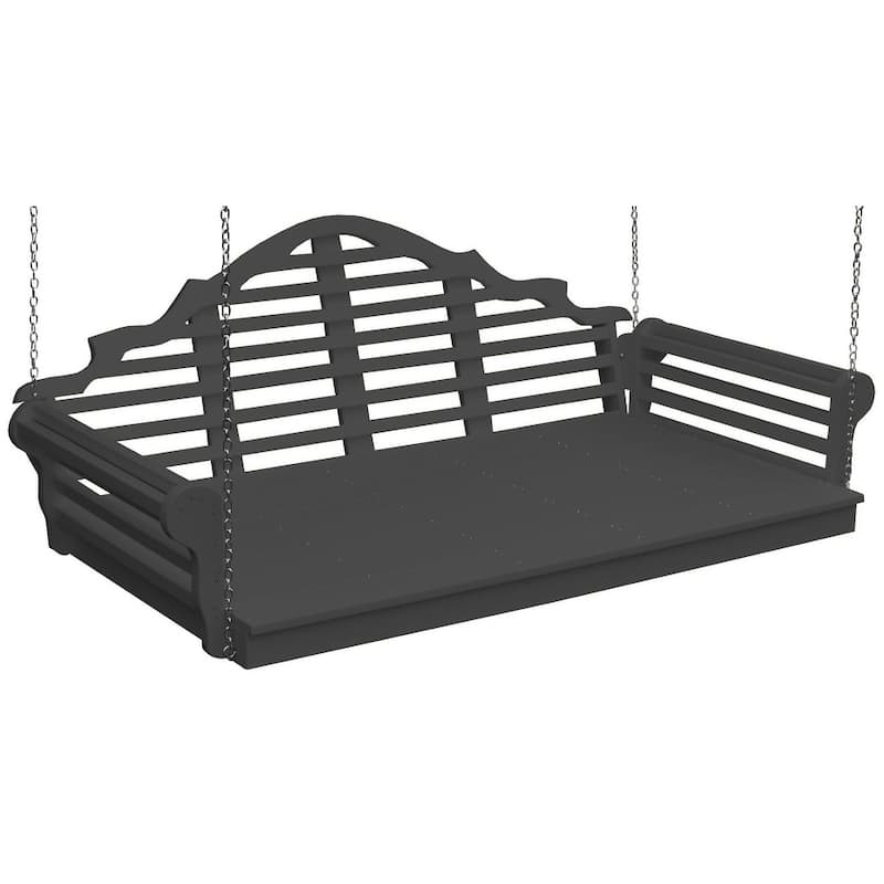 Poly 5' Marlboro Swingbed - Dark Gray