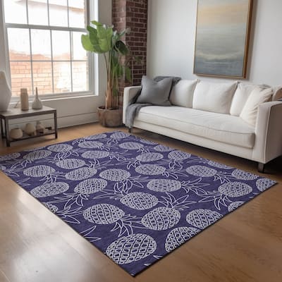 Premium Washable Super Soft Pineapple Mayfield Rug