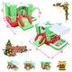 preview thumbnail 3 of 5, Christmas Jump 'n Slide Inflatable Bouncer for Kids Complete Setup with Blower - 80" x 91" Play Area - 55" Tall - N/A