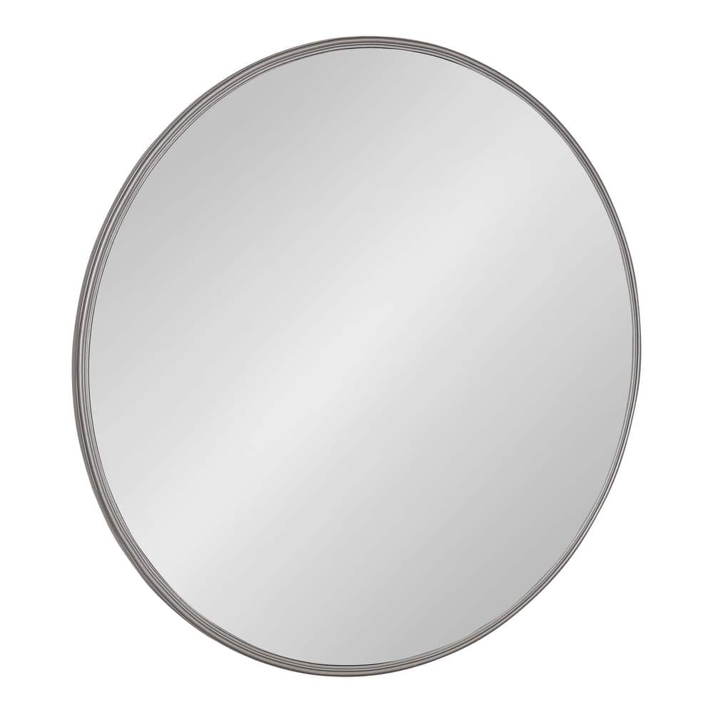 Kate and Laurel Caskill Round Framed Wall Mirror