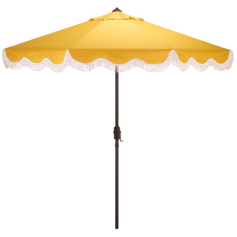 SAFAVIEH Outdoor Living Torsa 9ft Crank Umbrella
