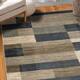 Miranda Haus Geometric Modern Patchwork Polypropylene Indoor Area Rug