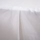 preview thumbnail 10 of 12, Rizzy Home Velvet Trim Crib Skirt - 26" x 51"