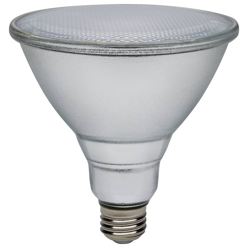 15W PAR38 LED 5000K Medium Base 120-277V 90 CRI - Silver - Silver