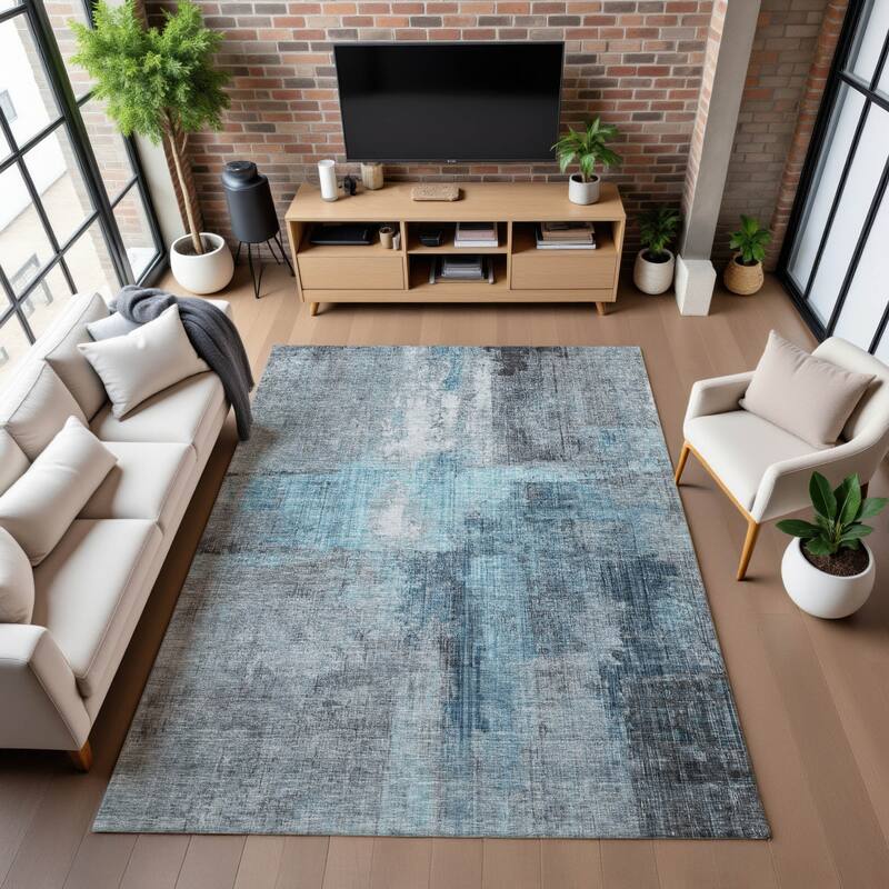 Premium Washable Super Soft Abstract Glam Mayfield Rug