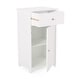 preview thumbnail 2 of 15, Hoover Modern Bathroom Storage Cabinet by Christopher Knight Home