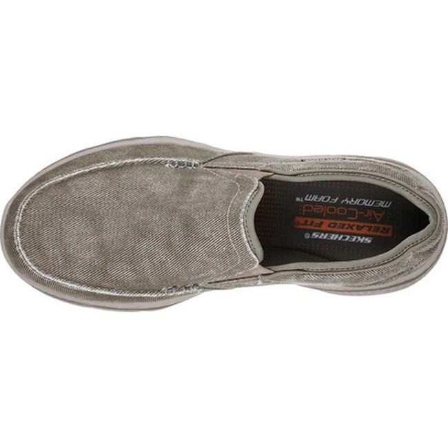 skechers relaxed fit creson moseco men's loafers