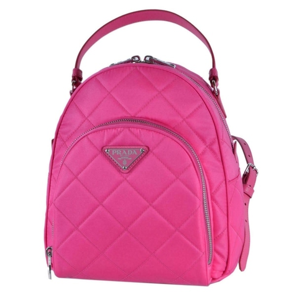 pink prada nylon bag