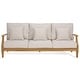 preview thumbnail 58 of 137, SAFAVIEH Couture Outdoor Martinique Solid Wood Patio Sofa